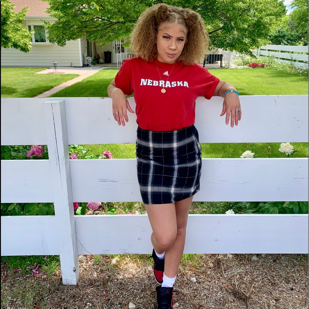 Plaid skirt